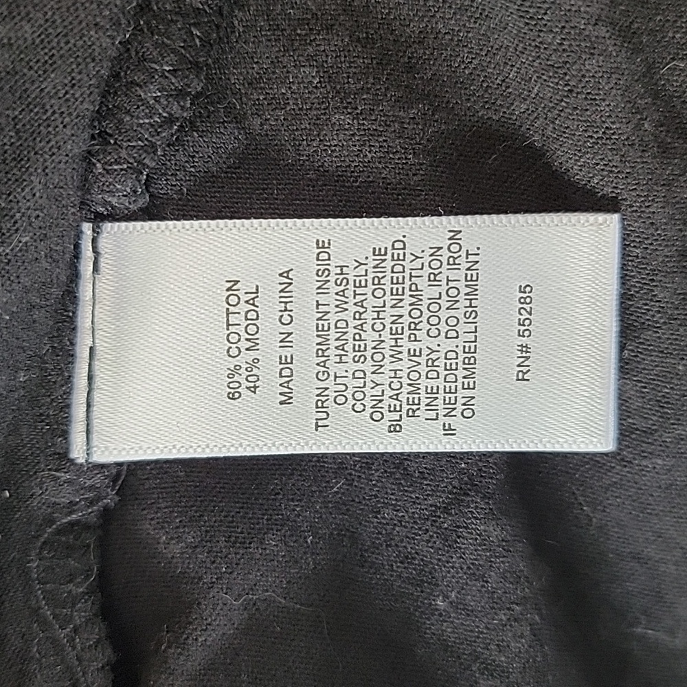 Express Black Ruffle Tank Top - Picture 5 of 5